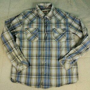 Levi's Pearl Snap Western Button Up Shirt X-Large